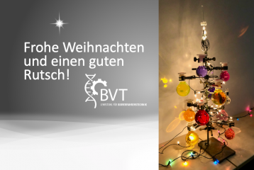 Weihnachtsgruß mit "Chemistree"