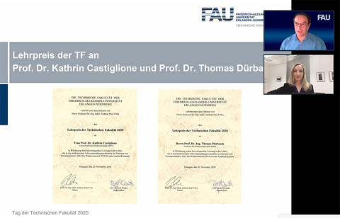 Zum Artikel "Prof. Castiglione erhält den Lehrpreis 2020 der Technischen Fakultät"