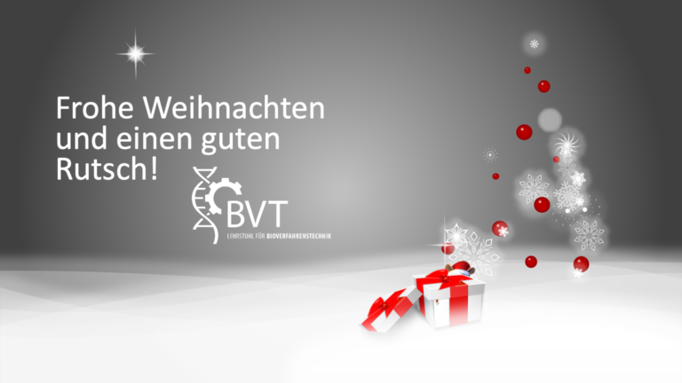 Frohe Weihnachten und einen guten Rutsch!