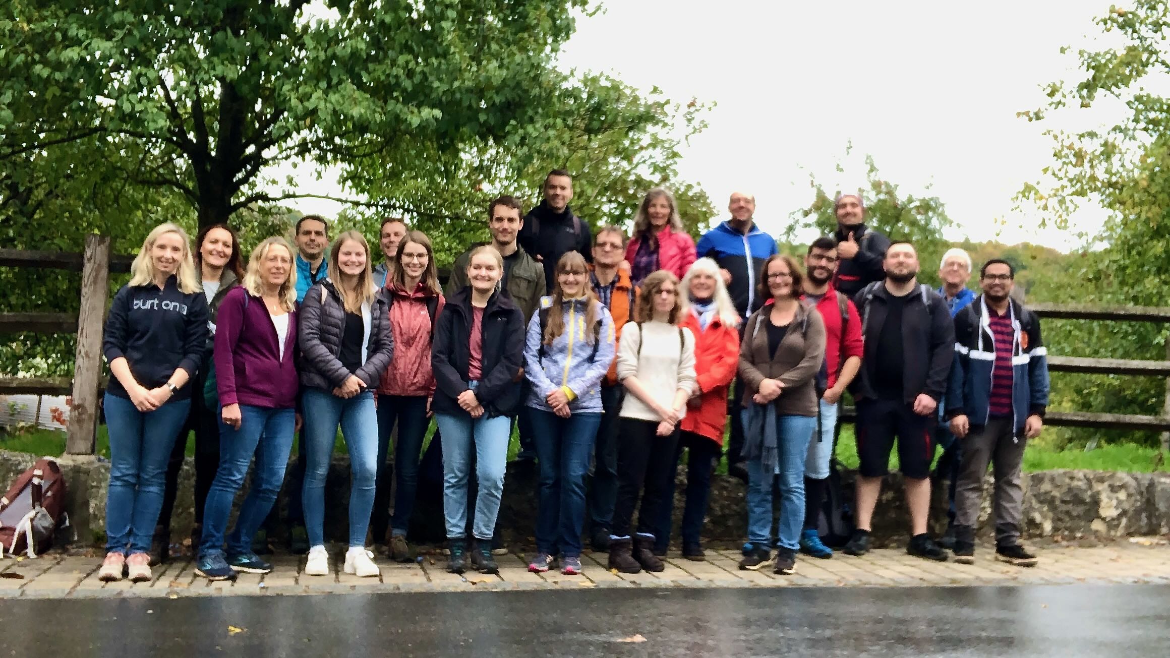 Gruppenfoto beo BVT Wanderung