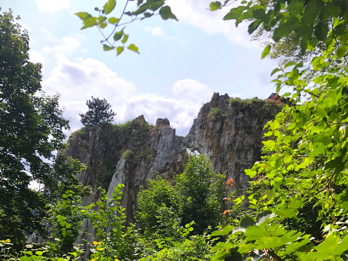 Küssende Sau Felsen