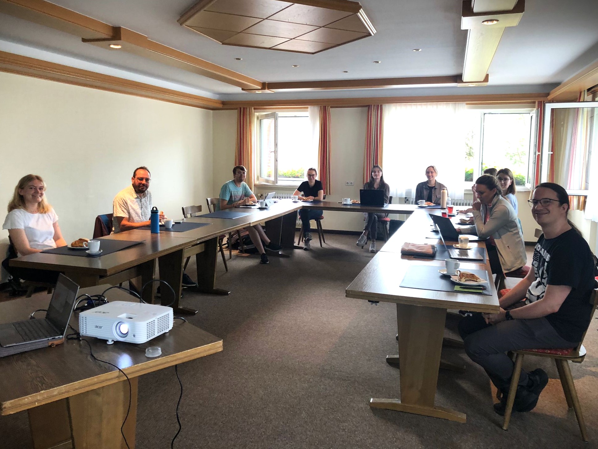 Seminarraumansicht beim BVT Retrat