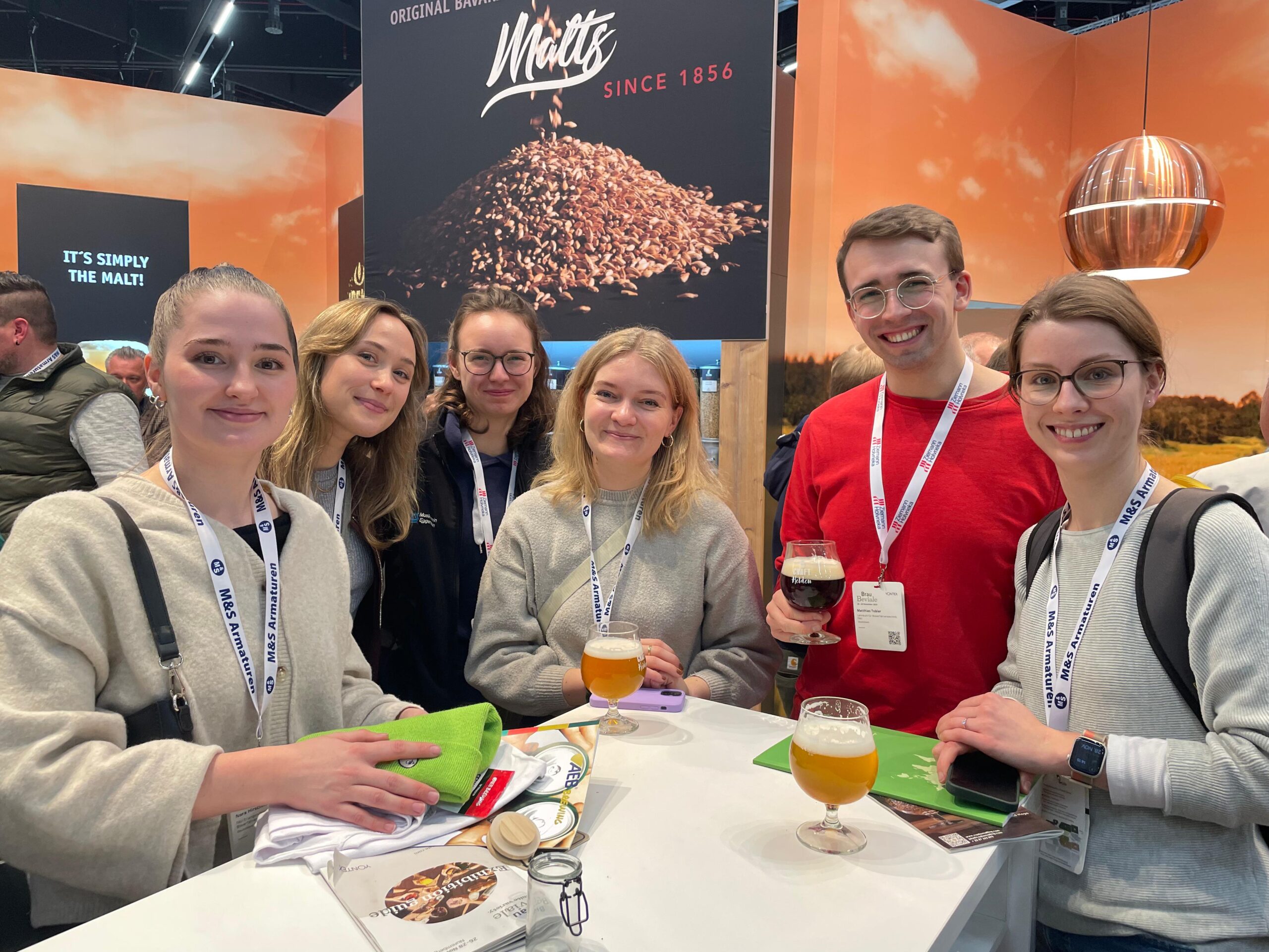 BVT BRAU AG beim Besuch bei der Braubeviale