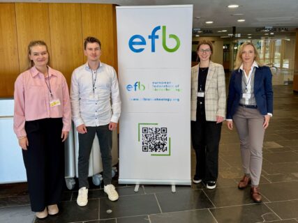BVT Vertreter (drei Frauen und ein Mann) be der Tagung