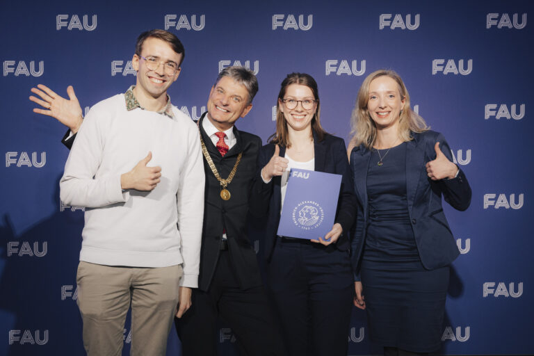 FAU Nachhaltigkeitspreis 2025 für „GreenThread“